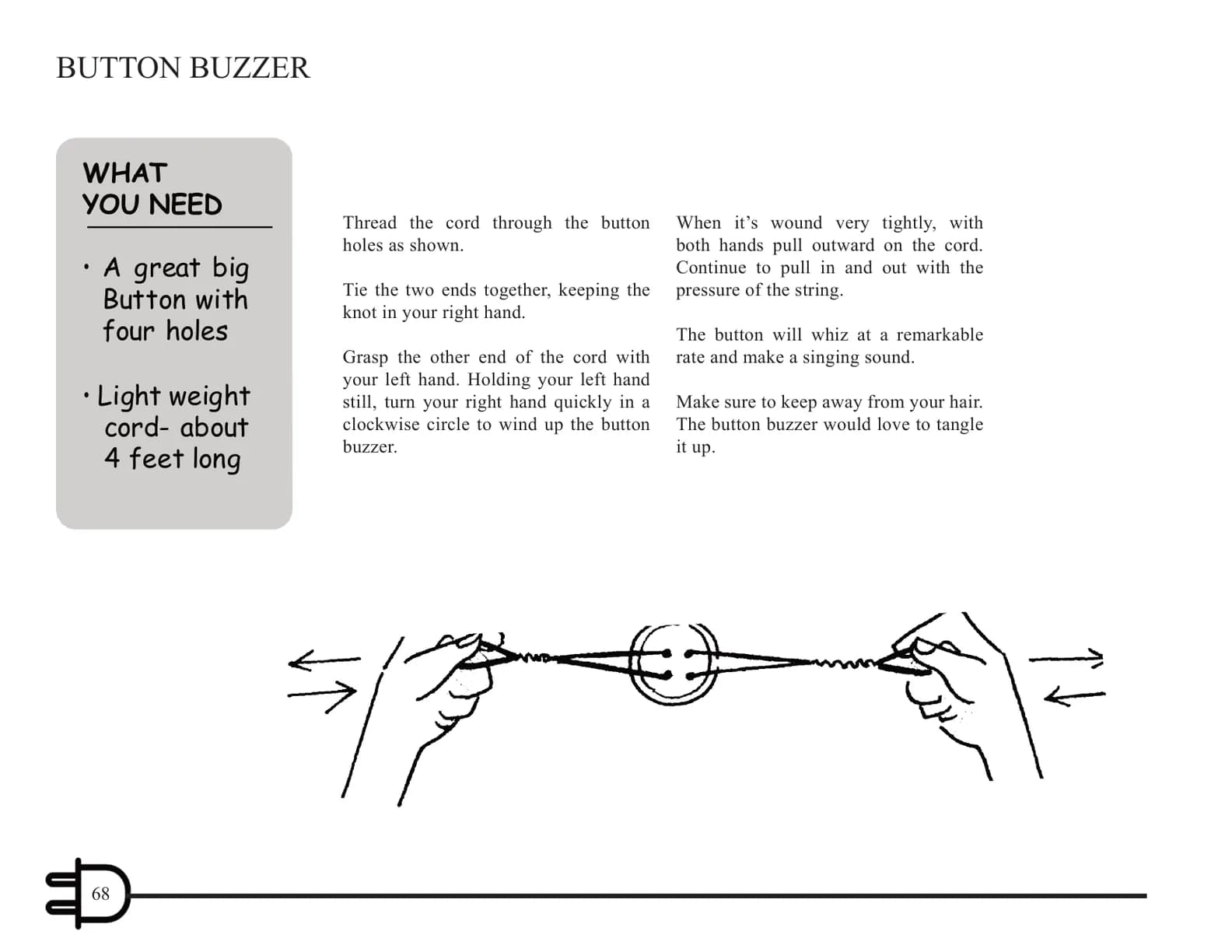 Page 68 of the book: Button Buzzer